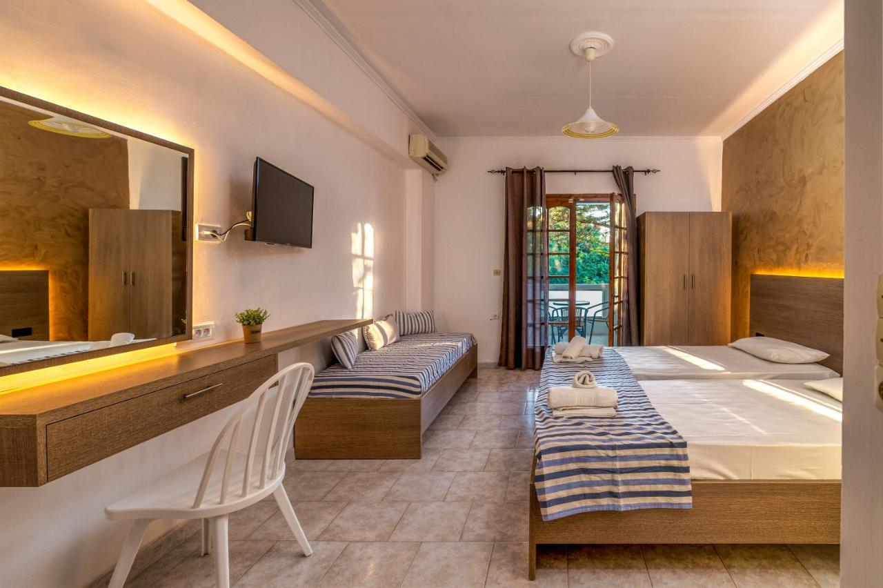 Amarylis Beachfront Studios Амуді Екстер'єр фото