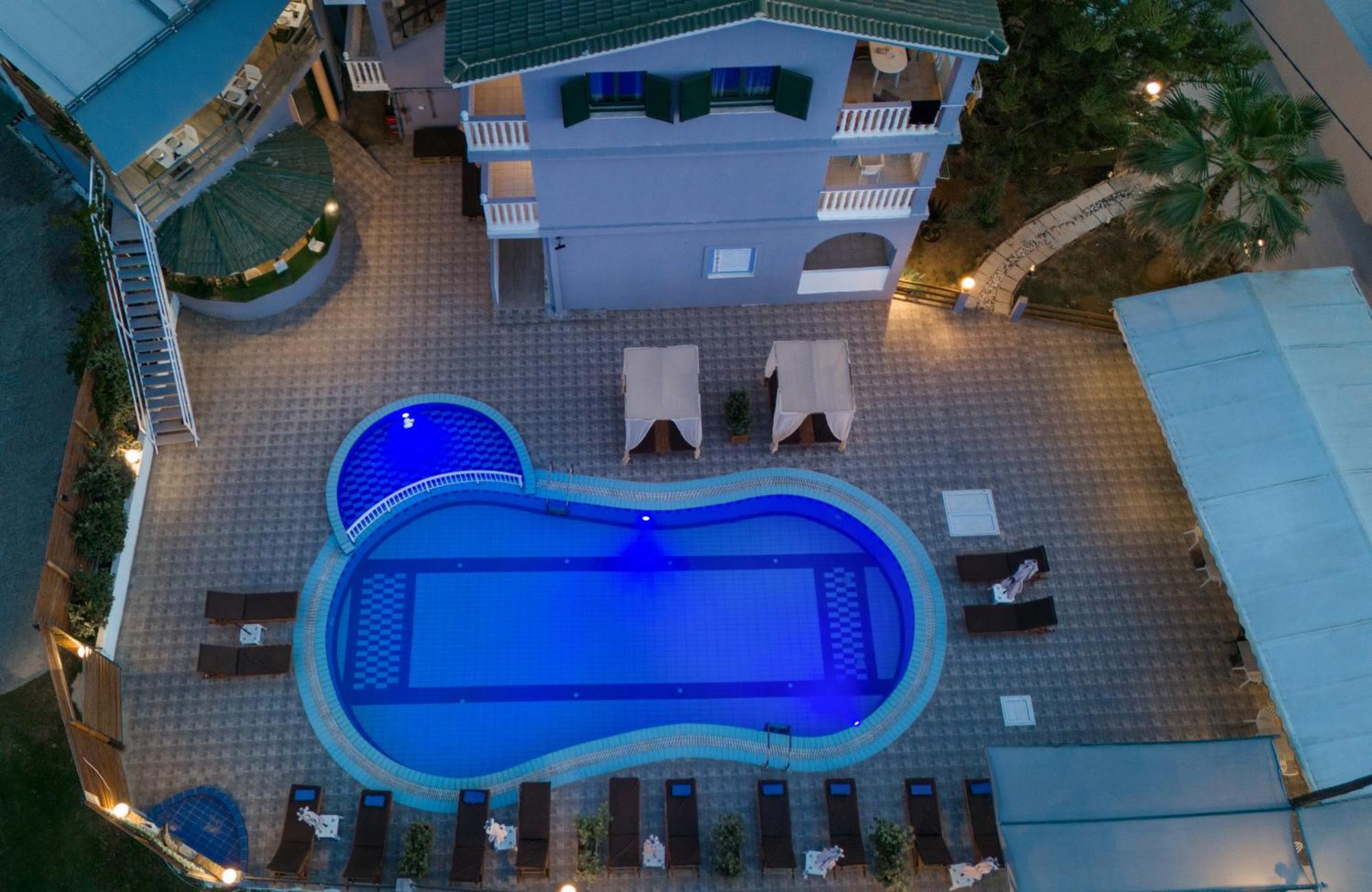 Amarylis Beachfront Studios Амуді Екстер'єр фото