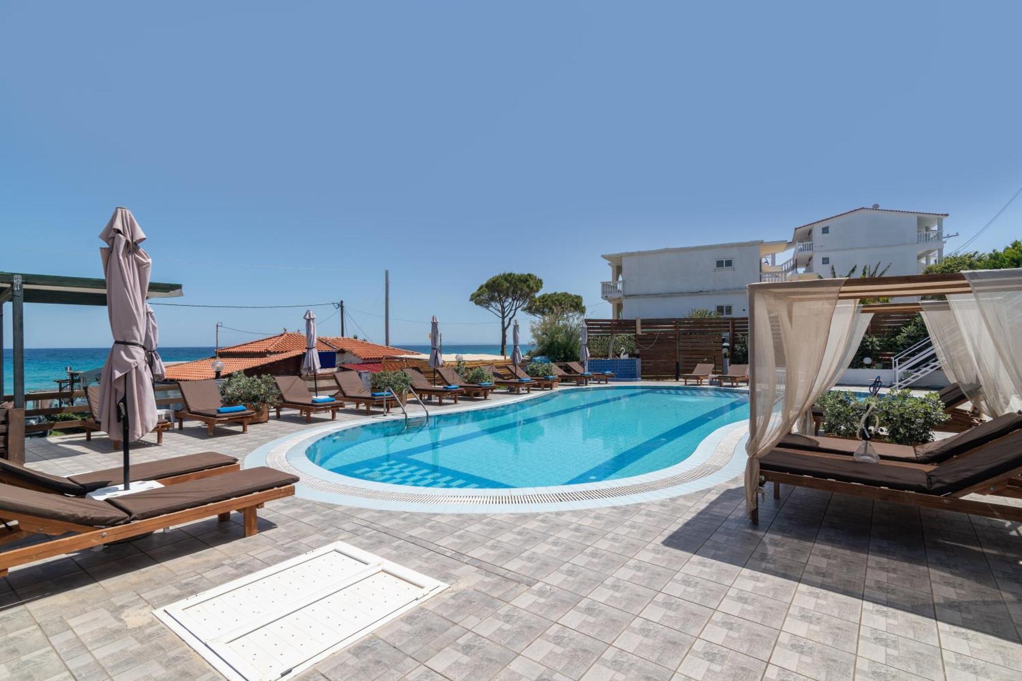 Amarylis Beachfront Studios Амуді Екстер'єр фото